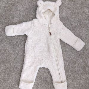 H&M newborn winter jumpsuit